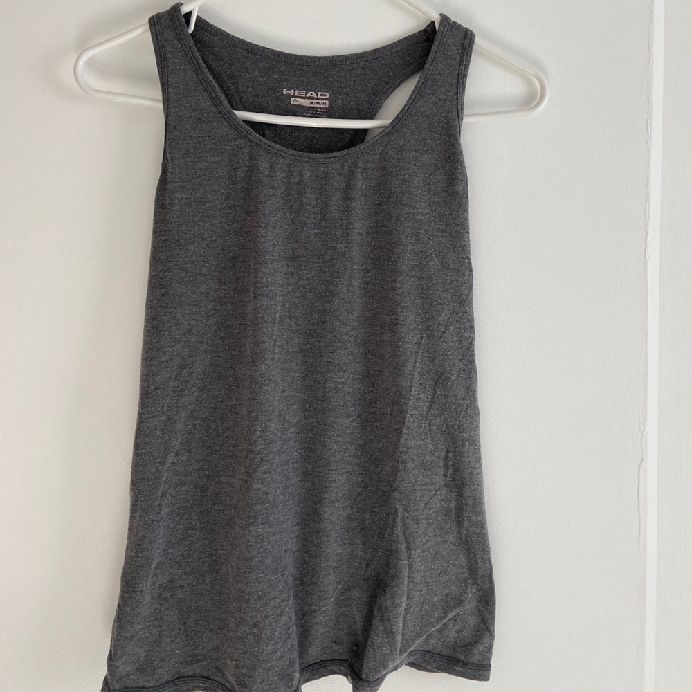 Open back workout tank